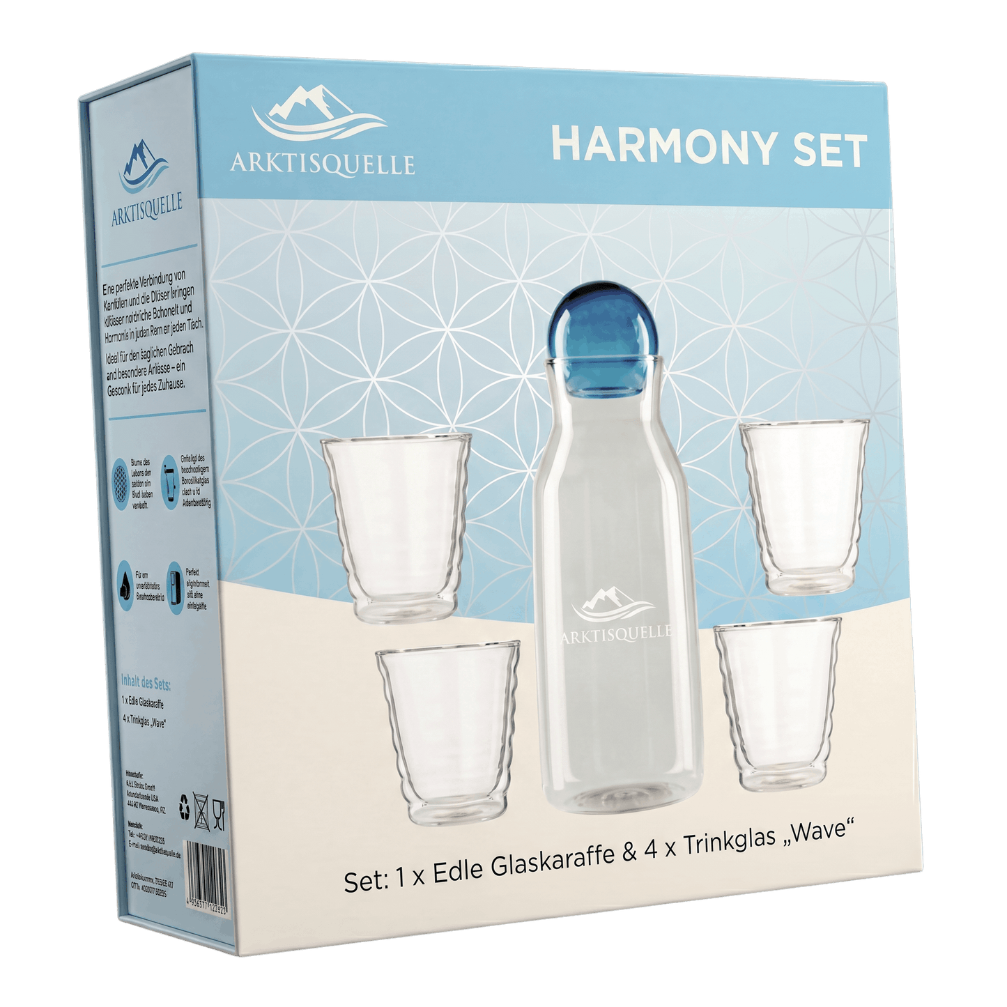 Glaskaraffen Set "Harmony"