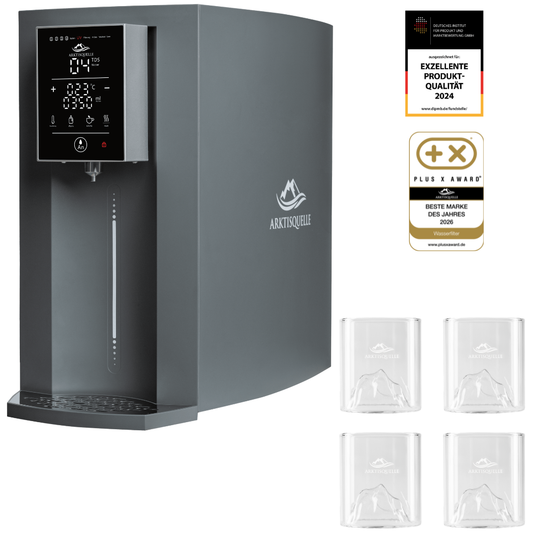 Arktisquelle Wasserfilter: Pfingstangebot - Anthrazit