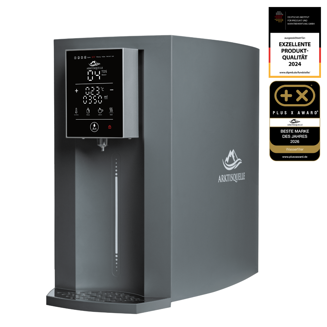 Arktisquelle Wasserfilter: Anthrazit