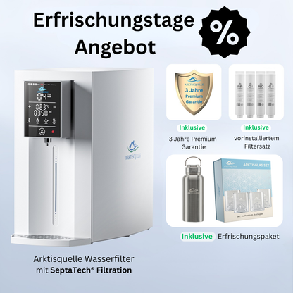 Arktisquelle Wasserfilter: Erfrischungsangebot
