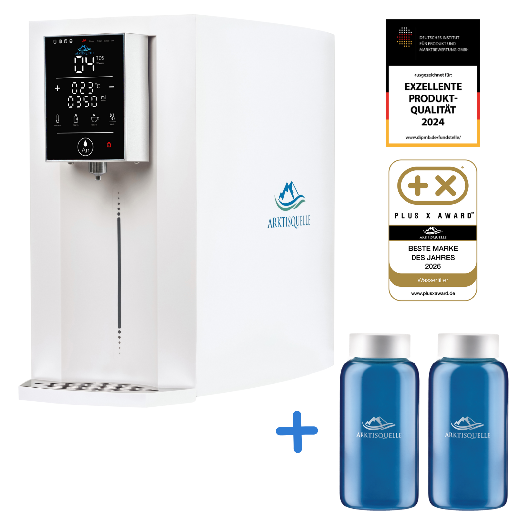 Arktisquelle Wasserfilter: Valentinstagangebot