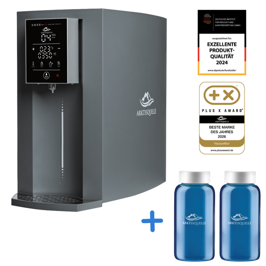 Arktisquelle Wasserfilter - Anthrazit: Valentinstagangebot
